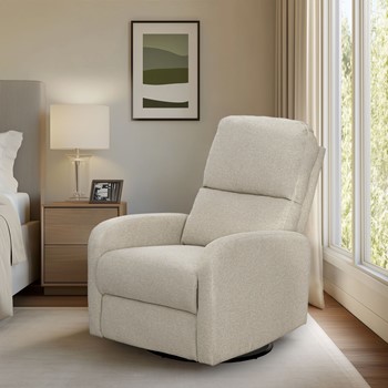 Dakota Power Recliner 3-in-1 with Swivel, Glider, Charging Station