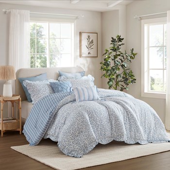 Wholesale Madison Park Darcy 5 Piece Print Comforter Set