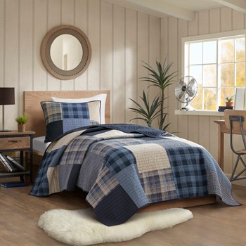 Wholesale Woolrich Winter Hills Oversized Cotton Quilt Set