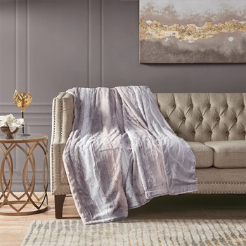 Zuri Oversized Faux Fur Throw