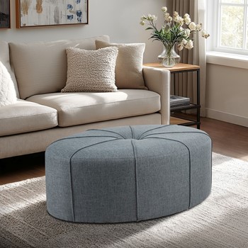 Ferris Oval Ottoman