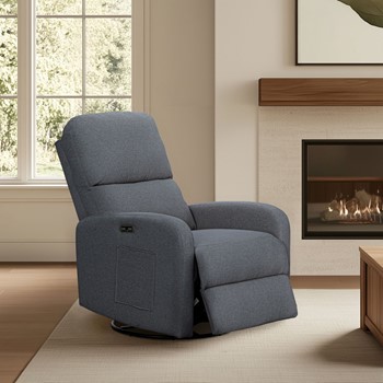 Wholesale INK+IVY Dakota Power Recliner 3-in-1 with Swivel, Glider, Charging Station