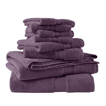Wholesale Madison Park Signature 800GSM 100% Cotton 8 Piece Towel Set