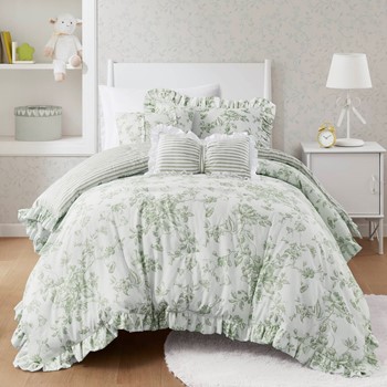 Wholesale Madison Park Essentials Adele Comforter Set with Decorative Pillows