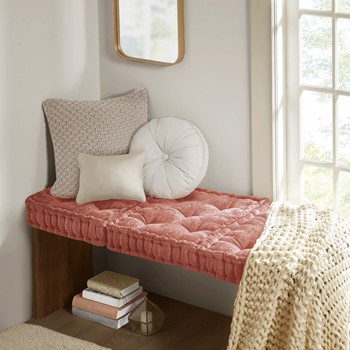 Azza Poly Chenille Square Floor Pillow Cushion Compress Pack