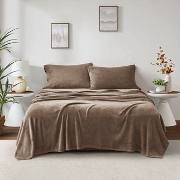 Wholesale True North by Sleep Philosophy Soloft Plush Micro Plush Sheet Set