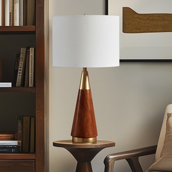 Chrislie Triangular Table Lamp