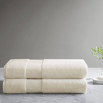 Wholesale Madison Park Signature Turkish 100% Cotton Bath Sheet 2 Piece Set