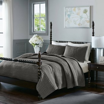 Serene 3 Piece Hand Quilted Cotton Quilt Set