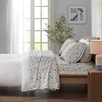 Wholesale True North by Sleep Philosophy Cozy Cotton Flannel Printed Sheet Set