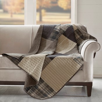 Winter Hills Quilted Throw