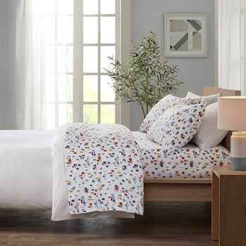 Wholesale True North by Sleep Philosophy Cozy Cotton Flannel Printed Sheet Set