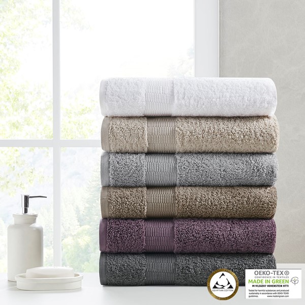 Egyptian Cotton Plush Heavyweight Absorbent Luxury 9 Piece Towel Set Red