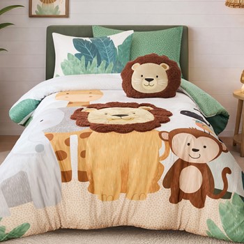 Wholesale Intelligent Design Kids Safari Comforter Set