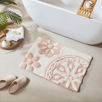 Wholesale Madison Park Casablanca Medallion Cotton Tufted Bath Rug