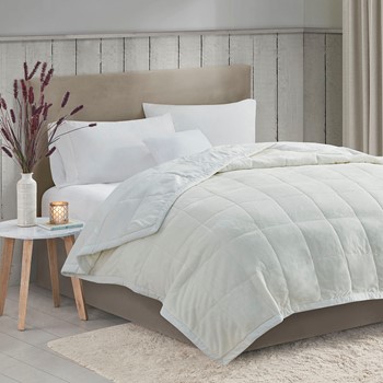 Wholesale Madison Park Coleman Reversible HeiQ Smart Temperature Down Alternative Blanket