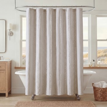 Wholesale Harbor House Blue Anslee Shower Curtain
