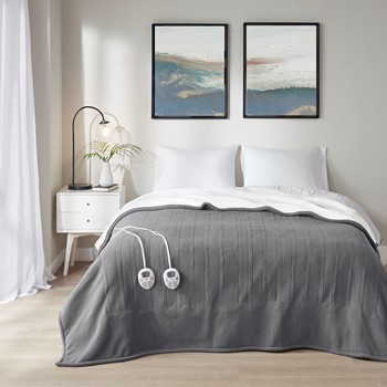 Wholesale Serta Fleece to Sherpa Heated Blanket