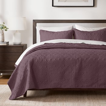 Wholesale Madison Park Quebec Reversible Quilt Set