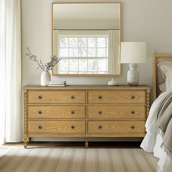 Beckett 6-drawer dresser (70"W)