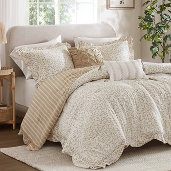 Wholesale Madison Park Darcy 5 Piece Print Comforter Set